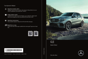 2018 Mercedes Benz GLE SUV Operator Manual